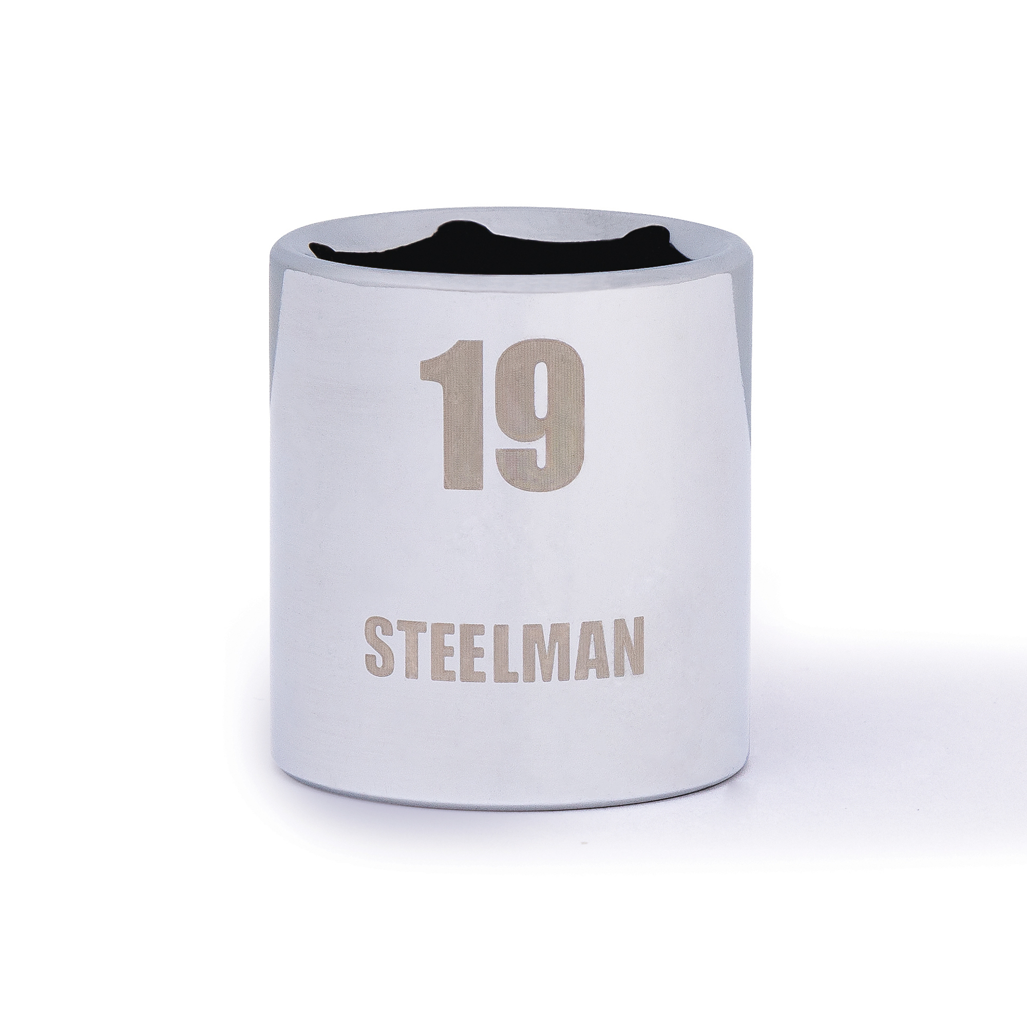 STEELMAN 3/8-Inch Drive x 19mm 6-Point Socket, Model# 78525